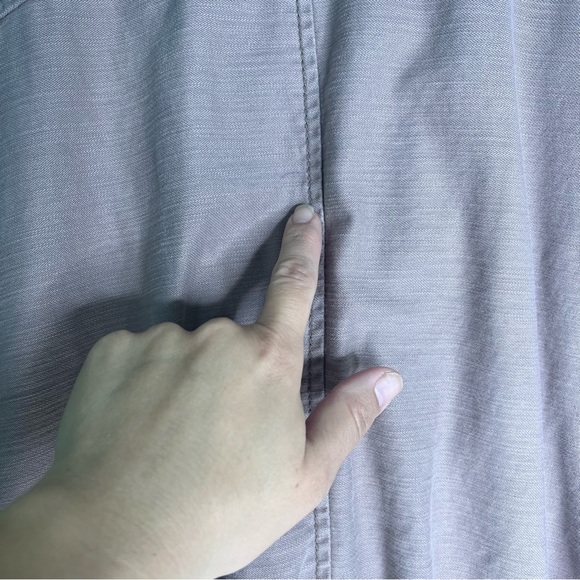 FREE PEOPLE OVERSIZE MILITARY UTILITY JACKET IN MAUVE SIZE SMALL - Picture 5 of 15